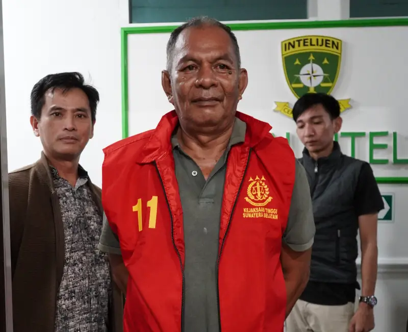 Tim Tabur Kejati Sumsel Tangkap Buronan Kasus Lakalantas