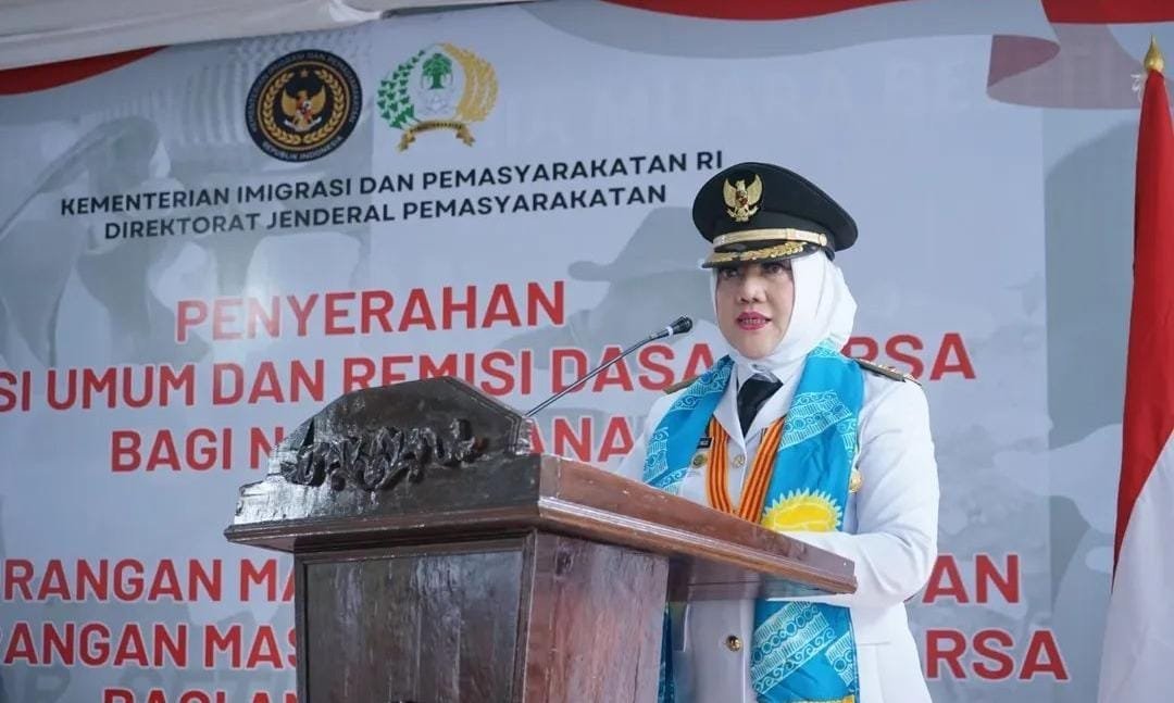 Bupati Musi Rawas Serahkan Remisi Umum HUT ke-80 RI untuk Warga Binaan Lapas Narkotika Muara Beliti
